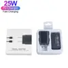Adaptador + Cable Negro 25W US