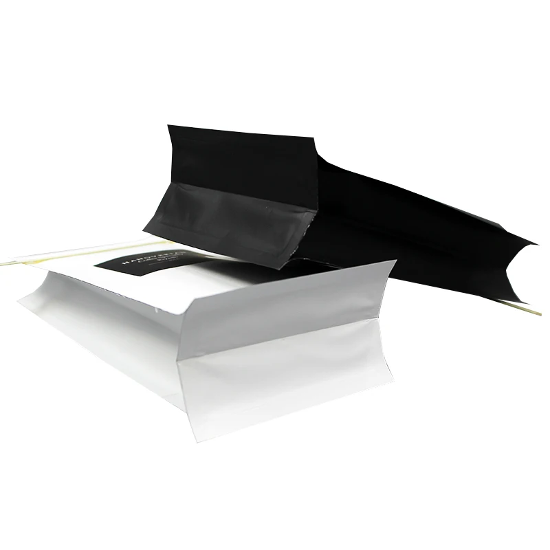 Reusable Kraft Paper Coffee Bags With Valve