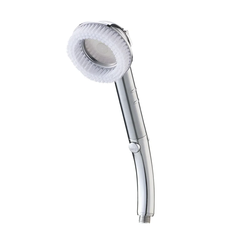 Bathroom Abs Shower Head Chrome 3 Functions High Pressure Shower Head