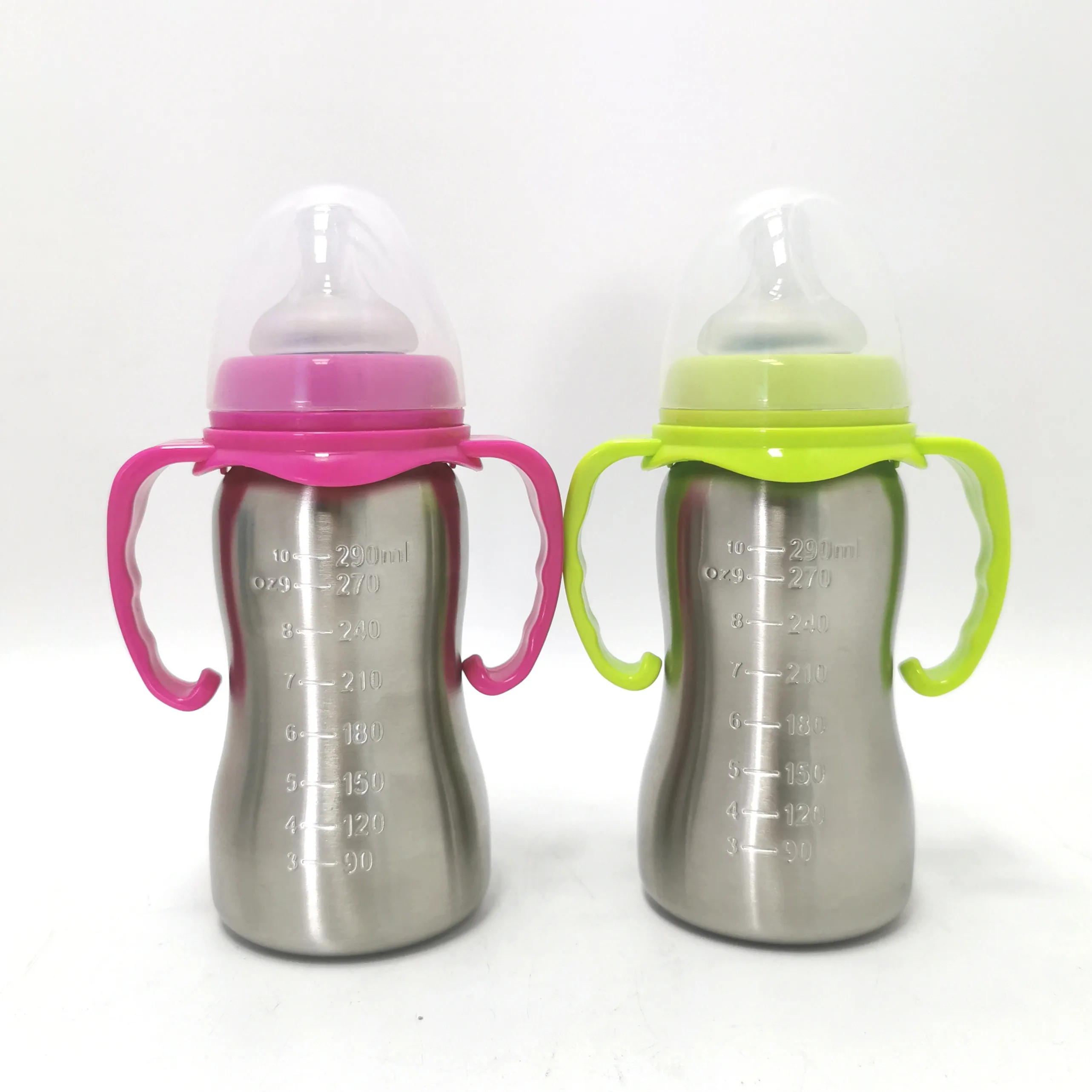 Steel feeding bottle sales nipple