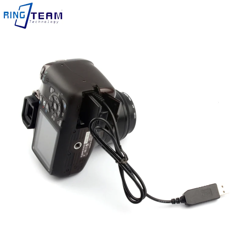 PS700 Cable  Voltage Adjustment  USB to DR-E8 Dummy Battery , For Canon Camera EOS 550D 600D 650D 550D factory