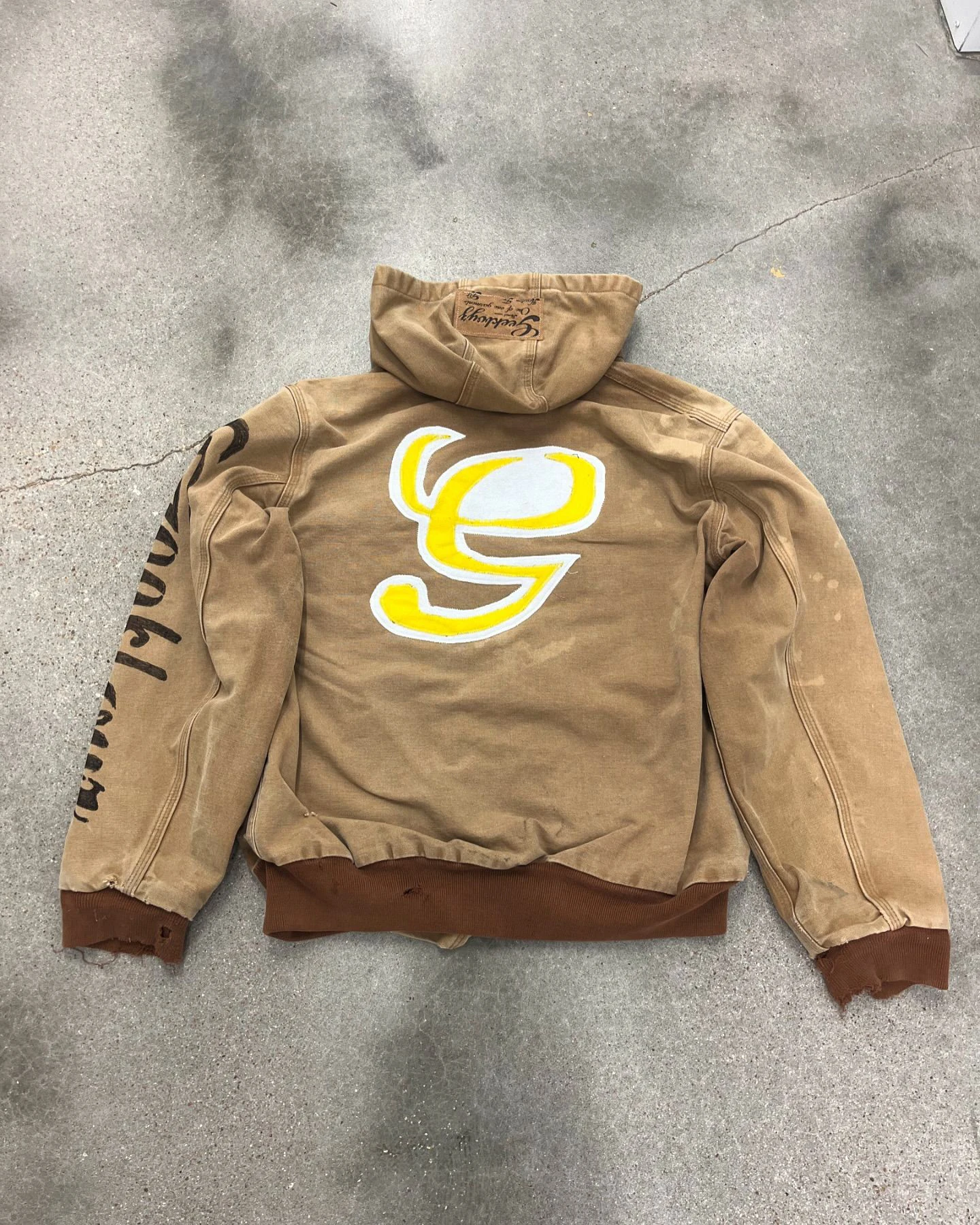 Daydream duck work jacket Sサイズ 未使用品 Duck Canvas Work Jacket - Vintage Style & Custom Embroidery