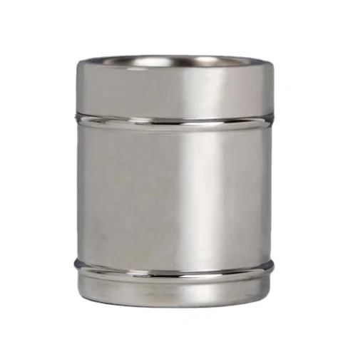 China Precision CNC Custom Made 12.5cm High 10.5 cm Base Stainless Steel  Ice Bucket Wine Spittoon by Your Drawings