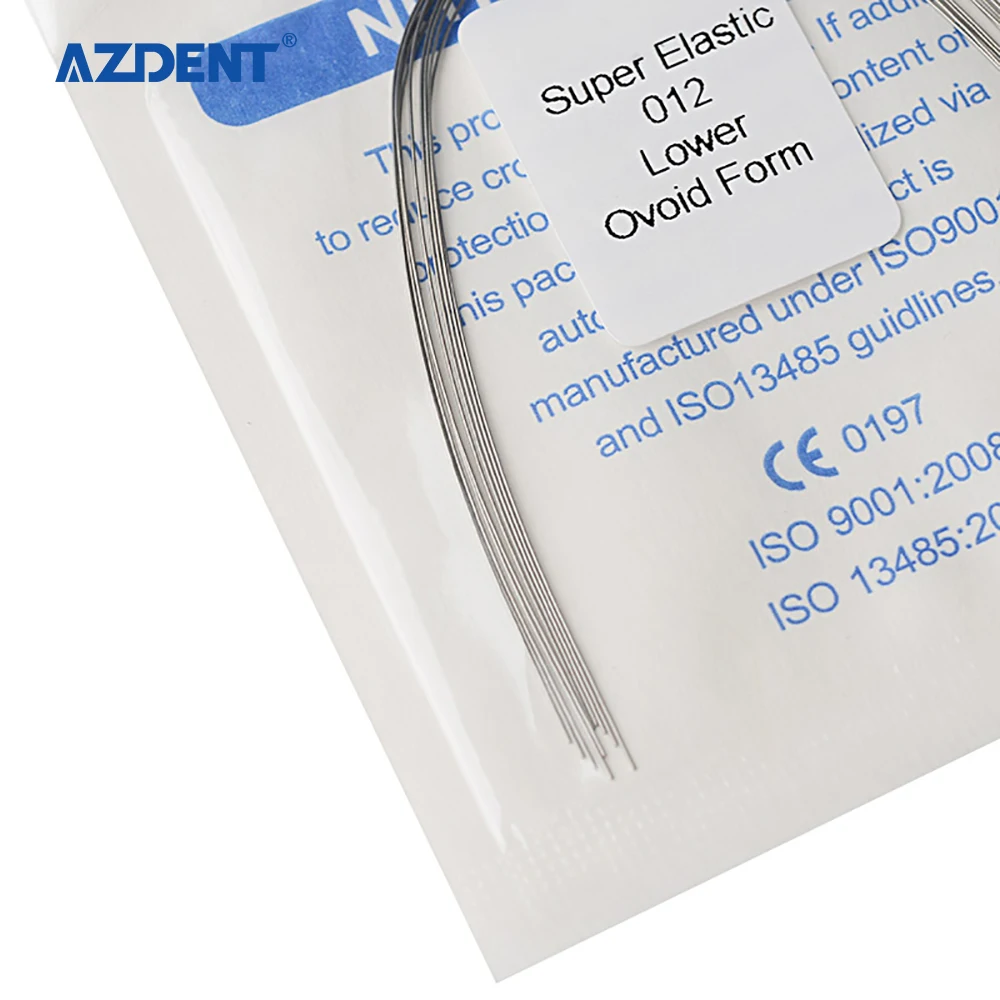 Azdent Super Elastic Niti Round/ Rectangular Orthodontic Archwire Buy
