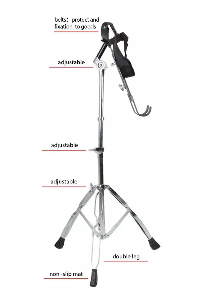 Professional Adjustable & Foldable Drum Stand for Djembe OEM Factory Wholesale Musical Percussion Instrument Accessories