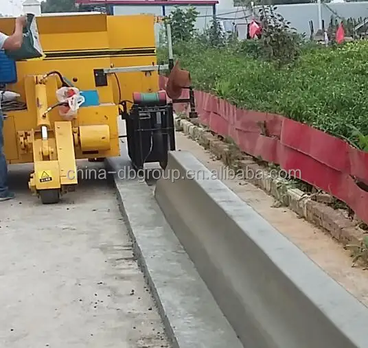 Road Construction Concrete Curbing Kerb Machine/ Canal Paver Machine