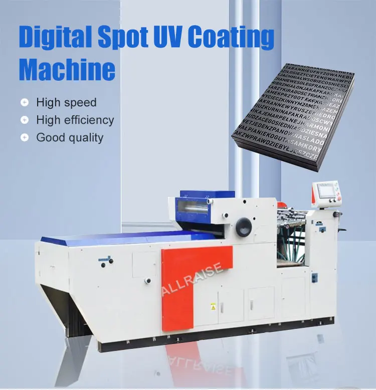 Best Automatic Digital Paper Uv Varnish Lamination Coating Coater