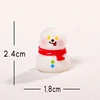 Pupazzo di Neve con Sciarpa Rossa