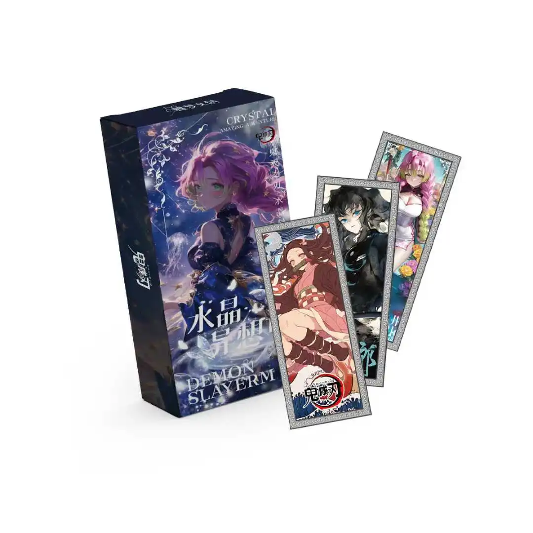 Demon Slayer Collection Cards - Rare Shinobu, Nezuko & Mitsuri Metallic Paper Cards for Anime Game Collectors Demon Slayer Collection Cards - Rare Shinobu, Nezuko & Mitsuri Metallic Paper Cards for Anime Game Collectors