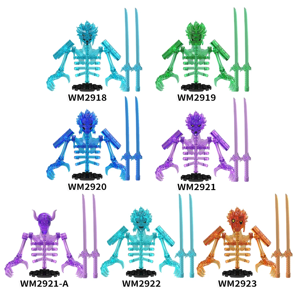 WM6208 Susanoo Plastic Block Toy Set - Educational Fun