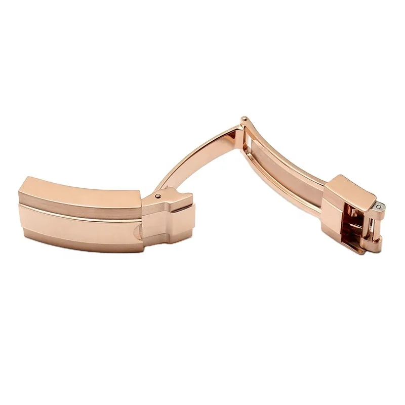 Rolex Butterfly Clasp Durable Stainless Steel Option