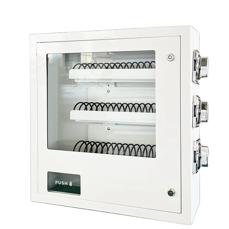 Wall Mounted Coin Operated Small Vending Machine Condom Tissue  Sanitary Vending Machine