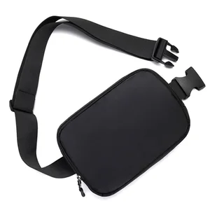 Customized Wholesale Women Men's Chest Belt Fanny Pack Crossbody Waist Bag for Outdoor Activities