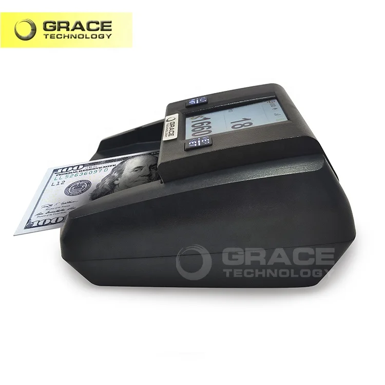 Высококачественный счетчик банкнот с ЖК-дисплеем, многофункциональные поддельные машины