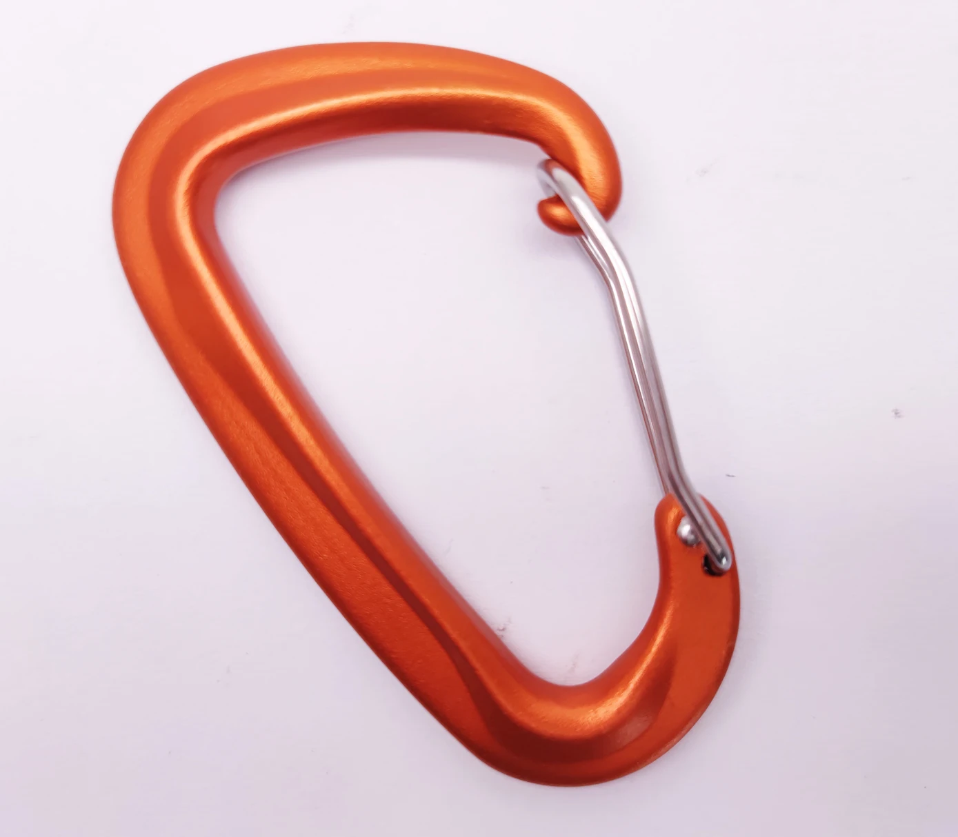 Outdoor Double Camping Hammock Aluminum carabiner Camping Safety tent 12KN EN362 lightweight mosquetones de escalada de 25kn