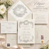 Elegant Wedding Invitation Suite