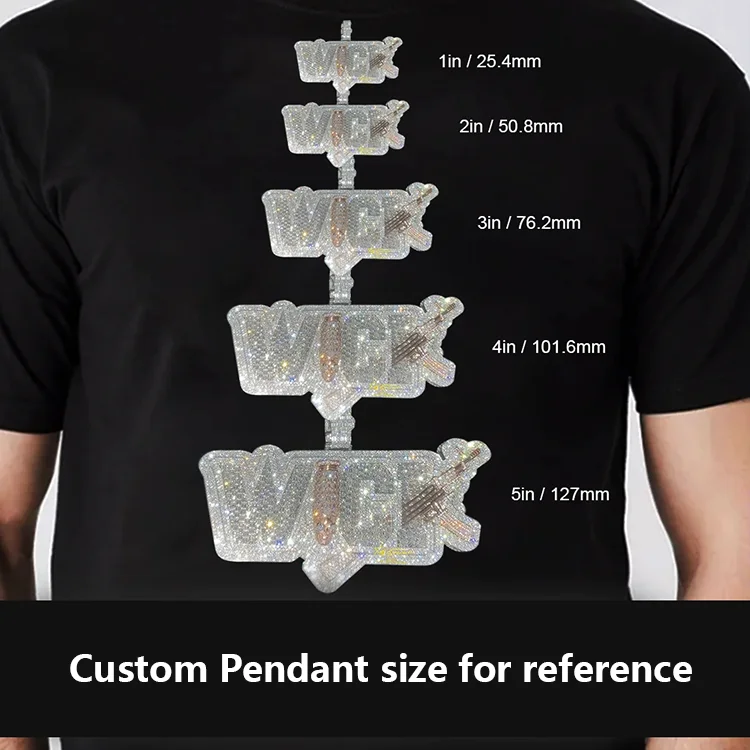 Rabbit Vvs Moissanite Diamonds Initial Pendants 925 Sterling Silver