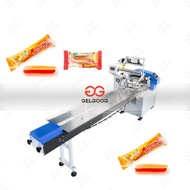Vertical Food Flow Pack Machine Flow Wrapping Machine
