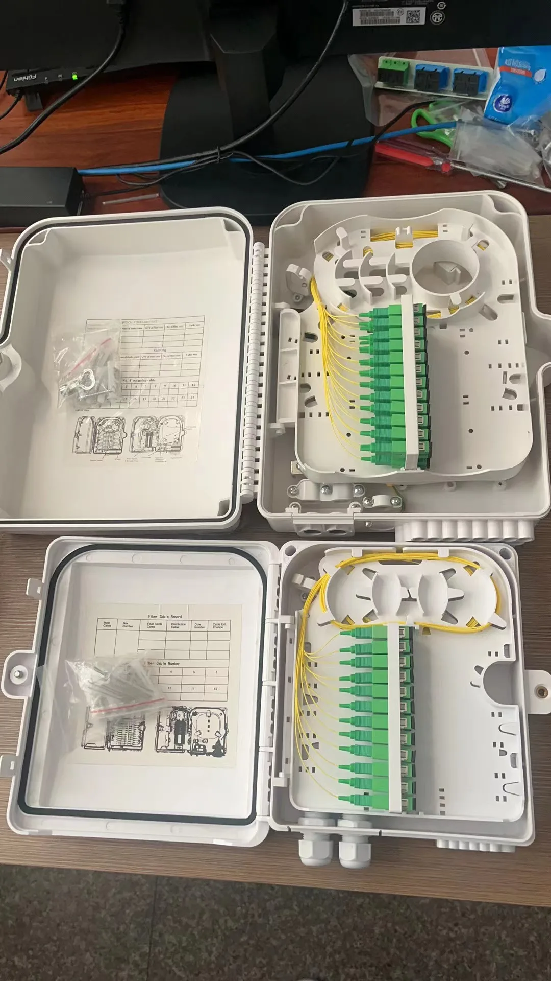 配变终端接线盒实图图片