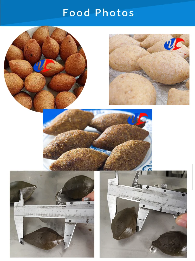 Yucheng Kubba Production Line Automatic Kubba Encrusting Machine Kibbeh Making Machine supplier