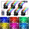 Linterna frontal RGB de 6 luces