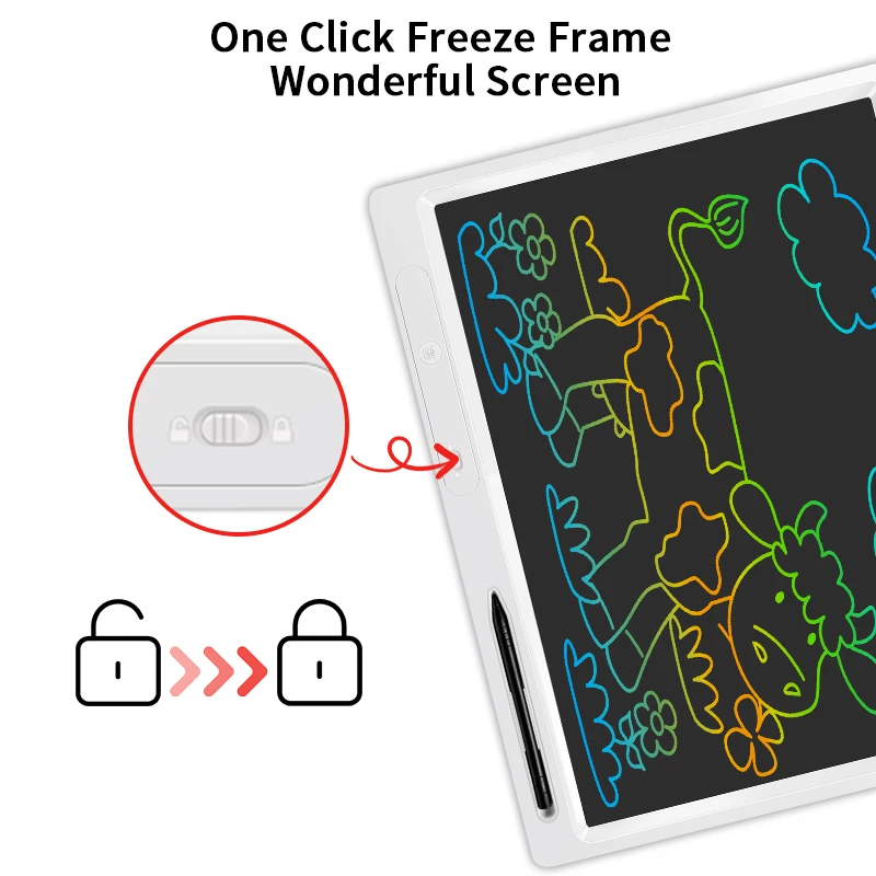 Big Size Digital Drawing Tablets Kids Writing Boards EN62115 CPC Writing Pad Lcd Writing Tablet