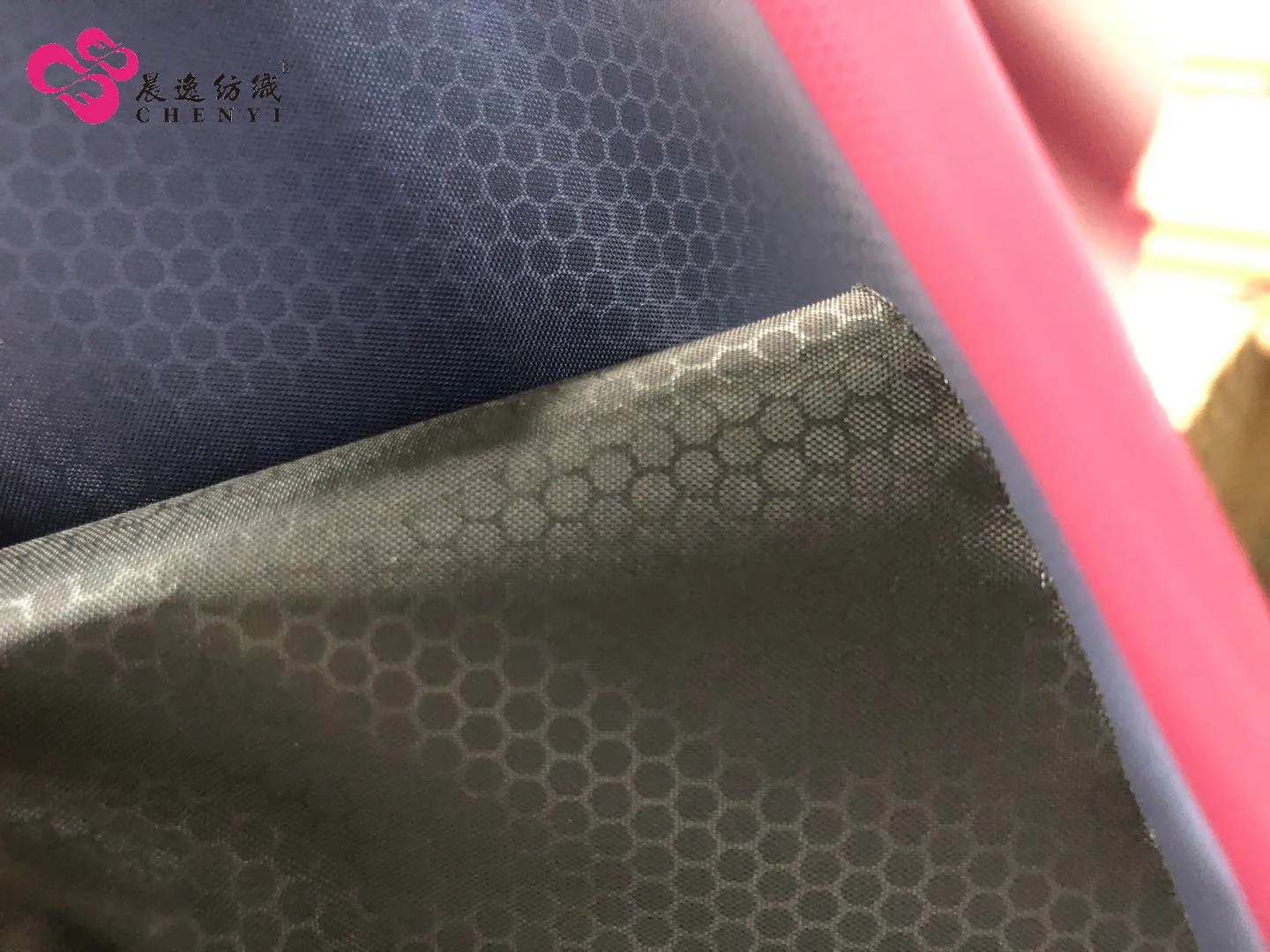 170T 180T 190T 210T Embossed Polyester Taffeta for Bag Lining Fabric