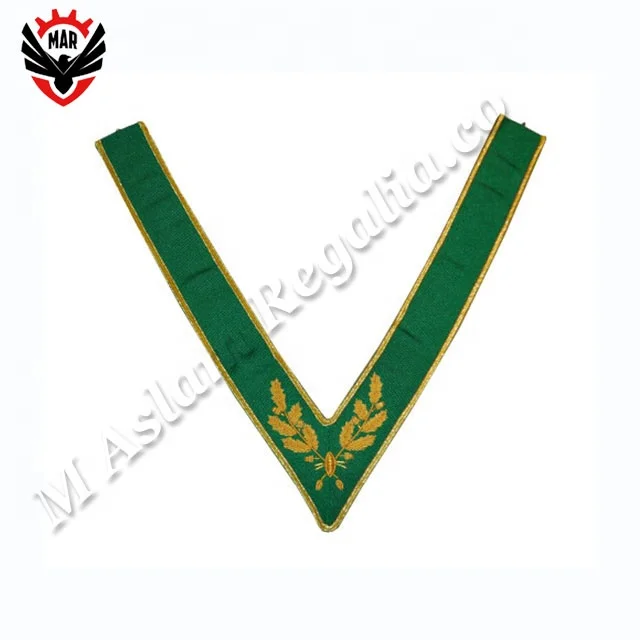 Plain Ribbon Allied Masonic Degree  Past Masters Collarette