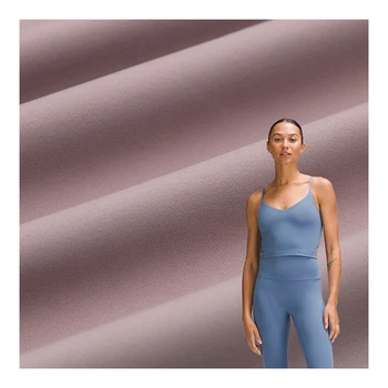 High Elastic Double-Sided Clothing Casual Wear Stretch Yoga T Shirt Sportswear Clothing Fabric