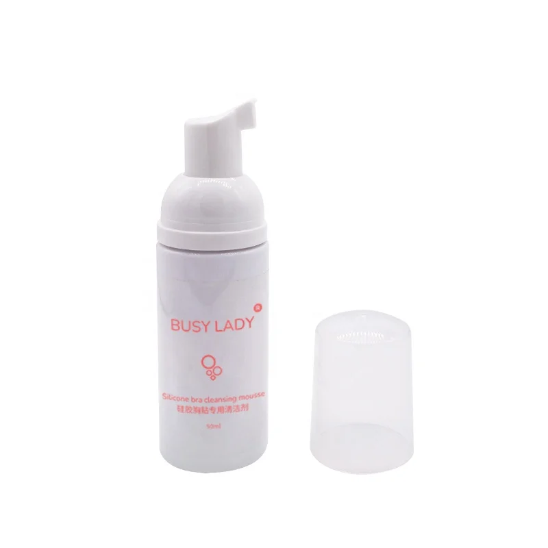Без стимуляции моющее средство с пенящаяся бутылочка для силиконовых