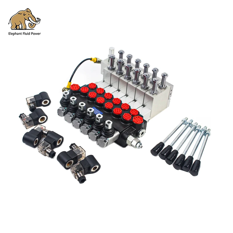 Electric Hydraulic Directional Control Valve for Road Rescue Vehicle