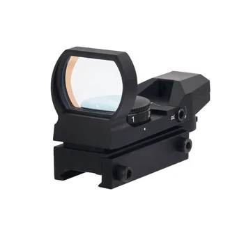 MZJ Tactical 4 Reticle holographic Reflex Red Green Dot sight scope 20mm tactical picatinny optics red dot sight