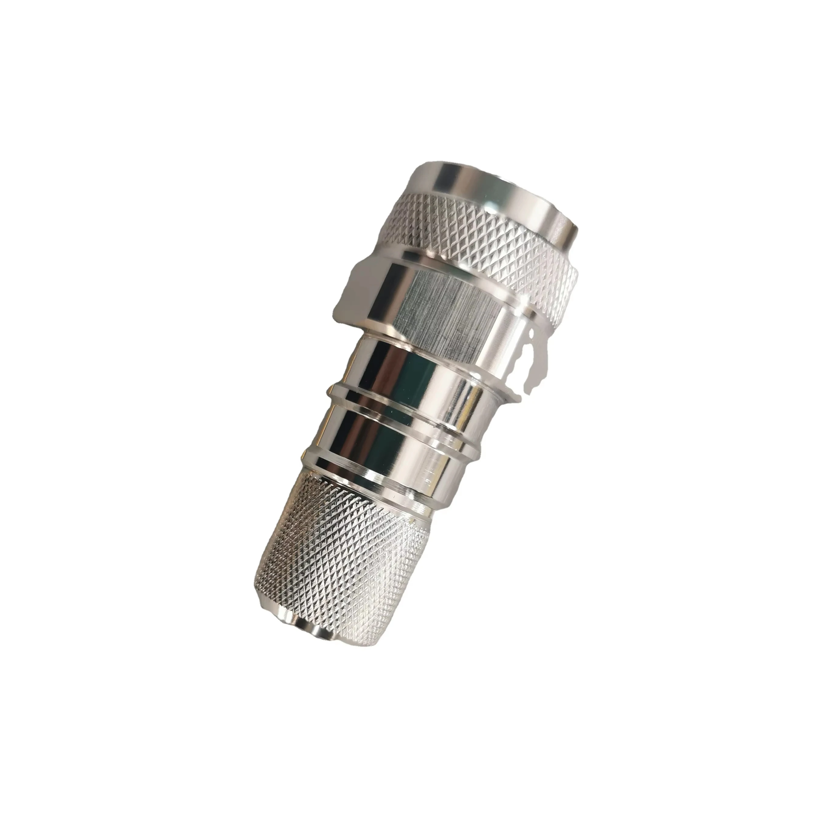 Huaxing Factory N Male TNC Plug Connector RF Copper Contact DC-6GHz TC-600-NMH-X Tri-alloy Body Under 1.15 VSWR
