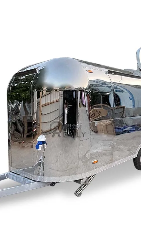 Pizza Coffee Cart Mobile Deep Fryer Concession Food Trailer Usa