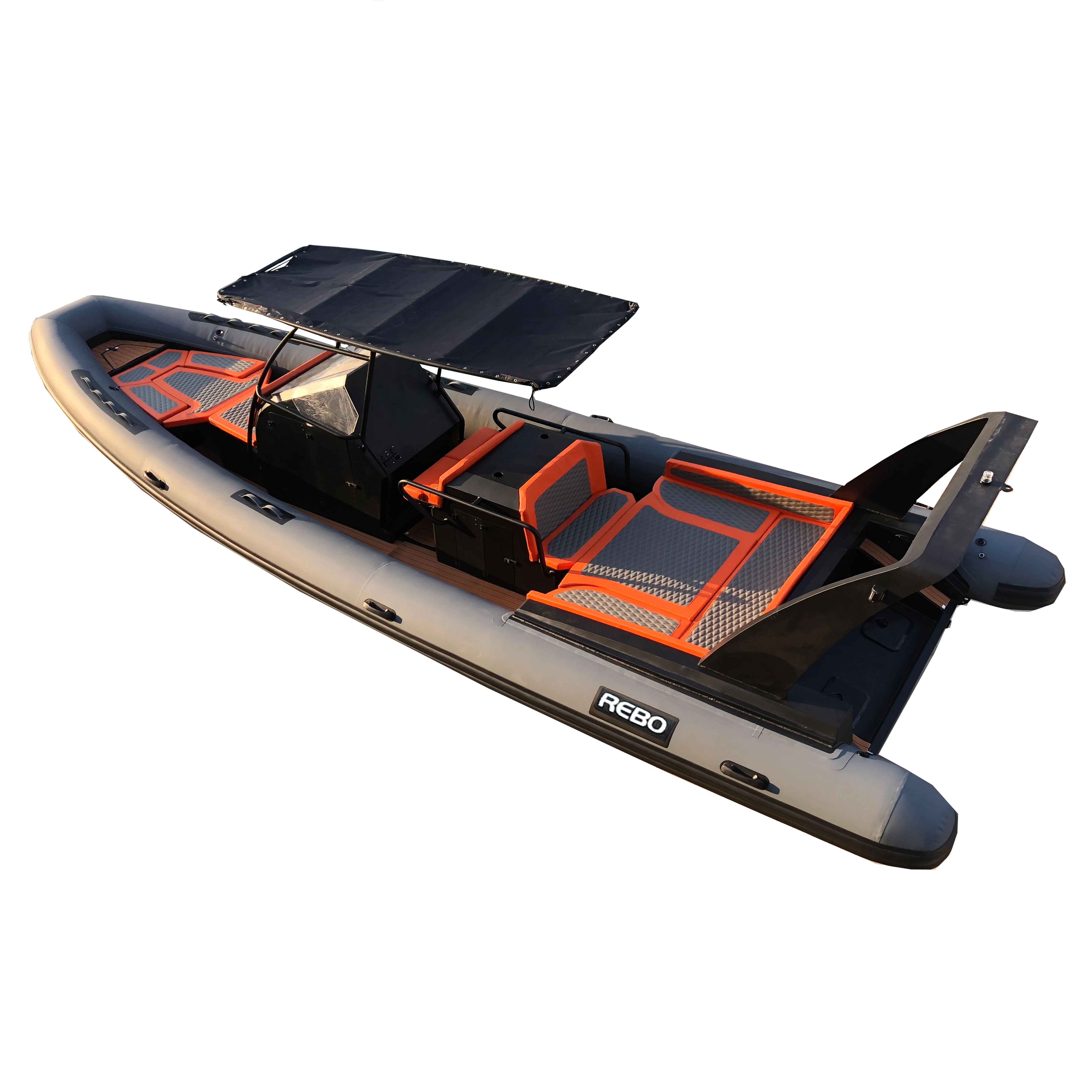 Ilife New Rigid Inflatable Rib Boat with Outboard Motor for