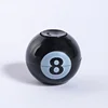 Toupie de billard noire 8 de 3,5 cm