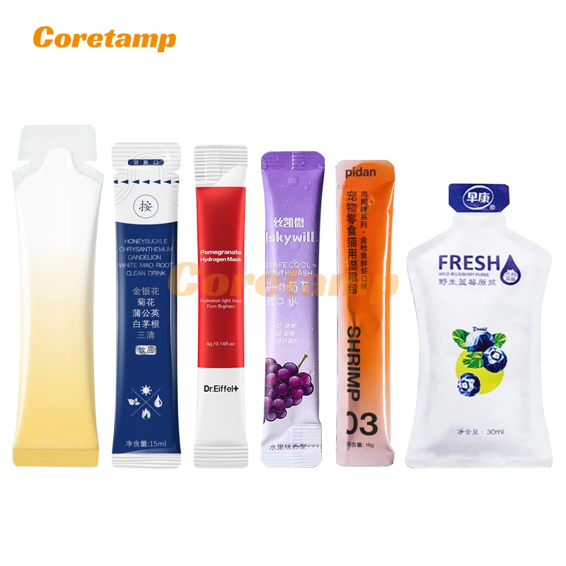 Automatic Multi Lane Packing Machine Liquid Sachet Packing Machine Automatic Liquid Paste Packaging Machine
