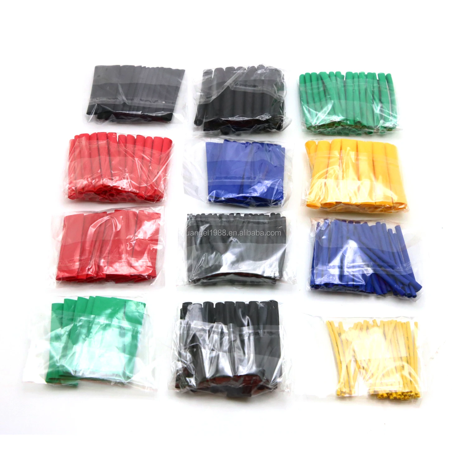 280pcs Heat Shrink Wire Wrap Assortment Set Tubing Electrical