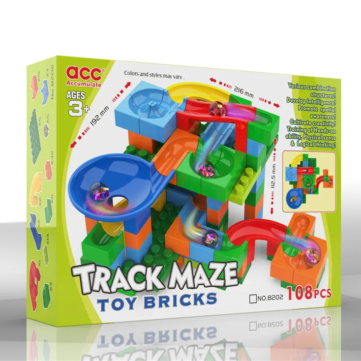 Battat Toys JOYIN Marble Run 236Pcs Construction Building Blocks