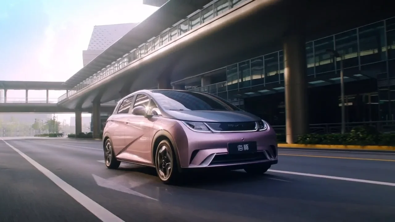 Fashion Edition Byd Dolphin 2022 Electric Car Range 405km Ev Power 95ps