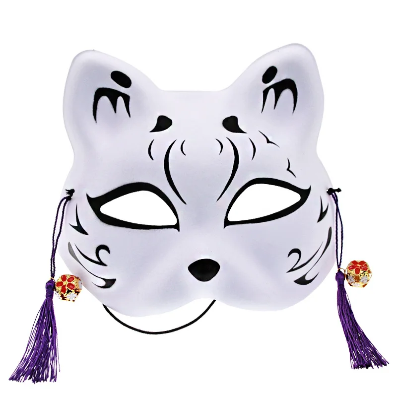 Animal Stage Performance Mask Half Face Cat Anime Cos Party Beauty Mask  Japanese Fox Demon Mask - Buy Face Mask Beauty,Wholesale Face Mask,Girl  Animal Costume Product on 