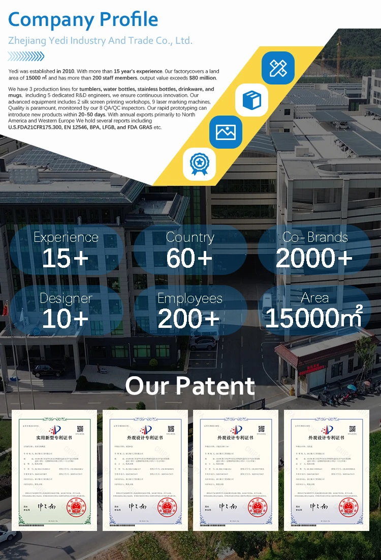 Custom Logo12oz 18oz 36oz 64 oz Stainless Steel Metal Drink Bottle Vacuum Insulated Thermos Chug Cap Hot Sports Water Bottle manufacture