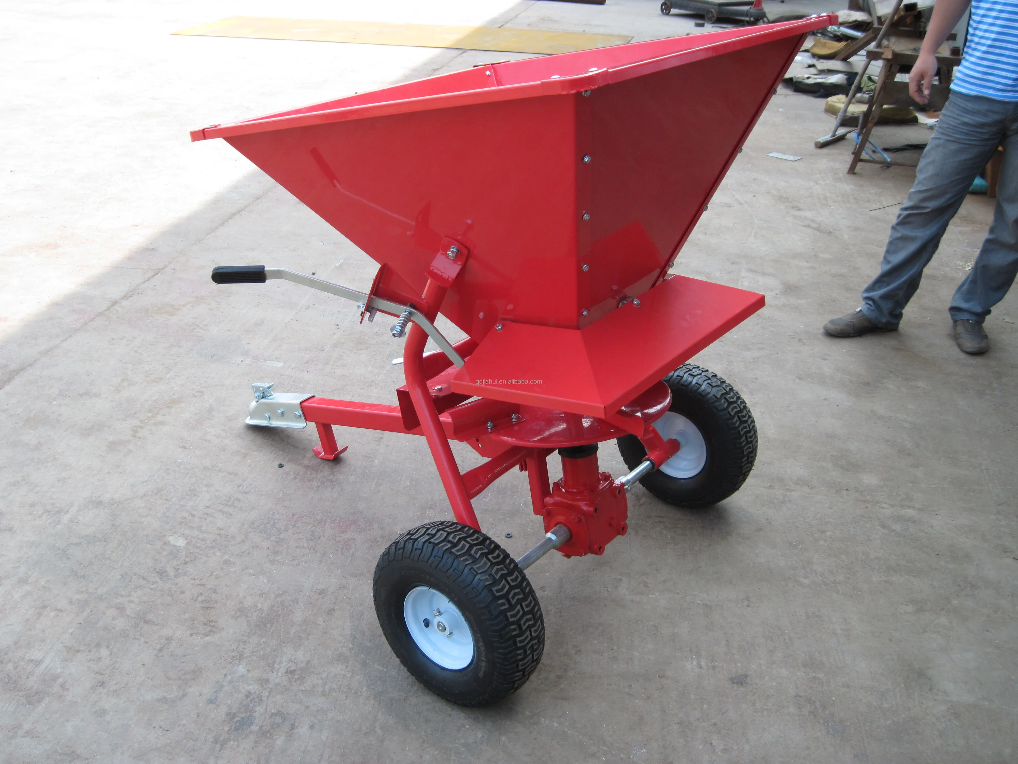 350lbs Atv Tow Behind Fertilizer Spreader And Salt Spreader Buy