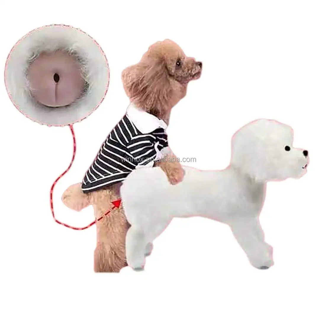 Hot Selling Pet Companion Toy Vent Sex Sleeping Dog Toys Silicone Simulated  Mating Dog Toys