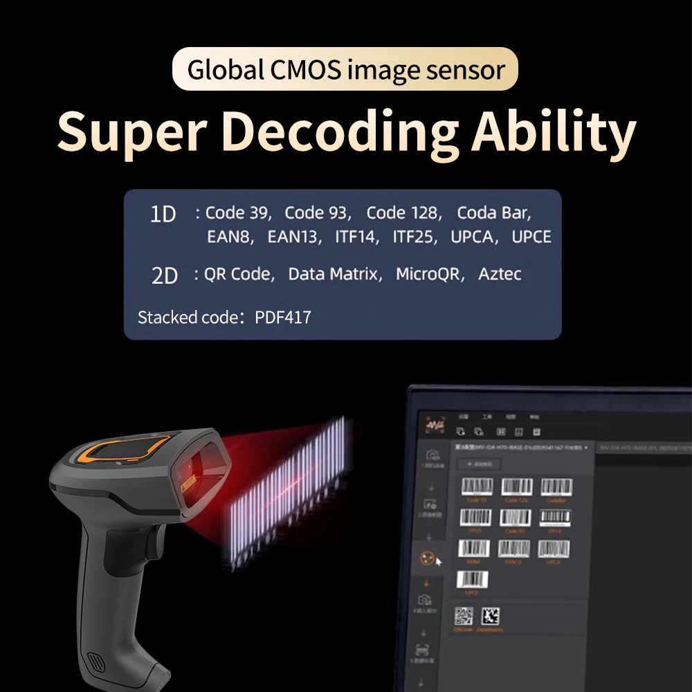 Ocr 2d Array Code Alibaba.com: Xincode OCR MRZ Handheld IP65 2D Barcode Scanner with ...