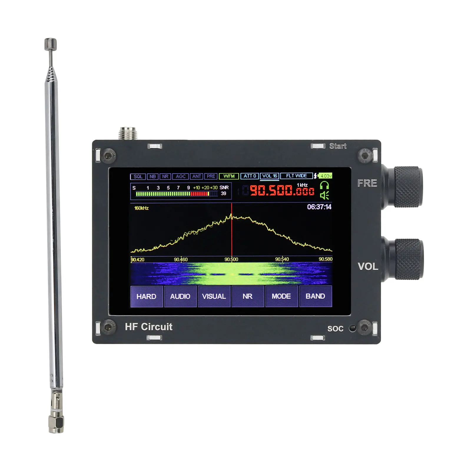 Hamgeek Malachite-Dsp1 SDR - 50khz-2ghz Receiver Radio