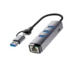 Zx149 USB Type-C dual-port gigabit network card-3-port USB 3.0 h