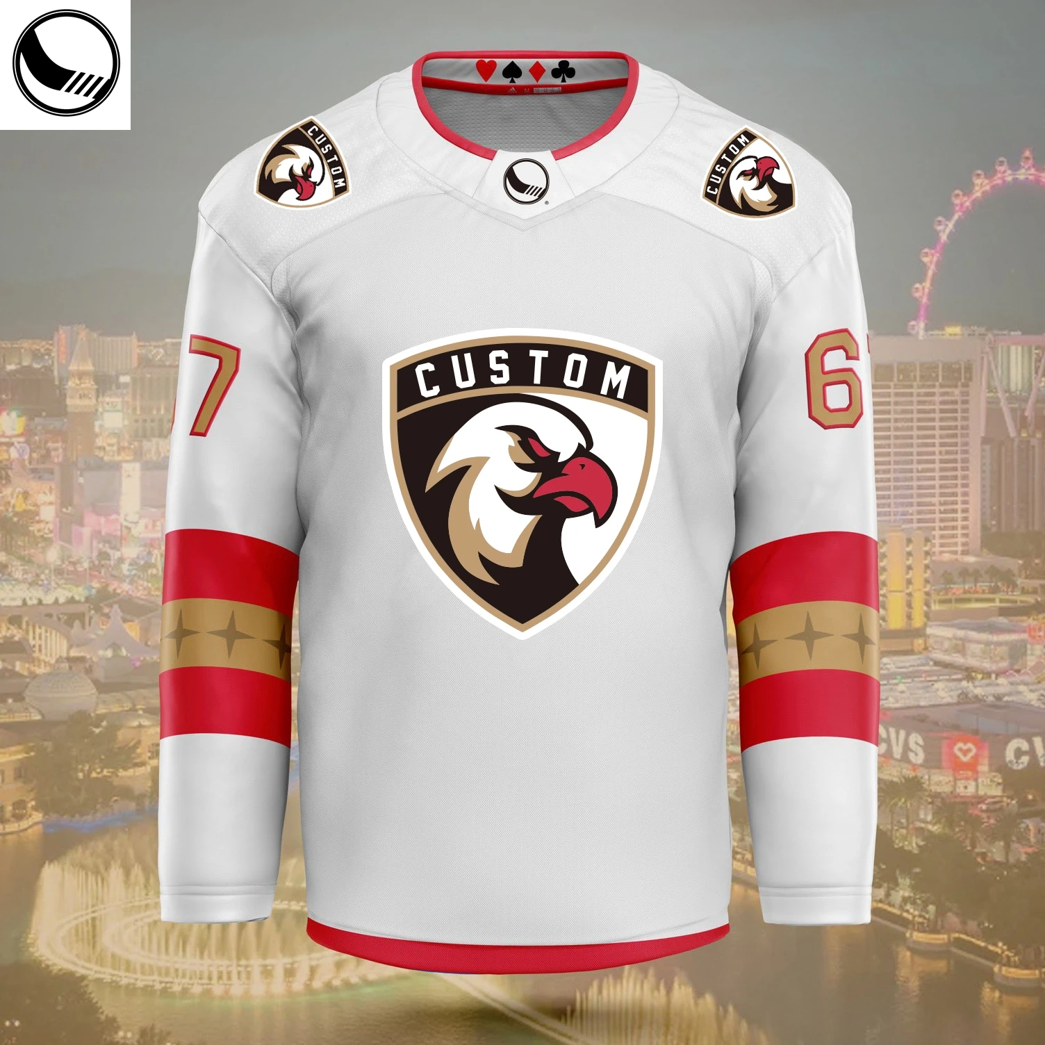 Cheap Youth Sublimated Custom Hockey Jerseys