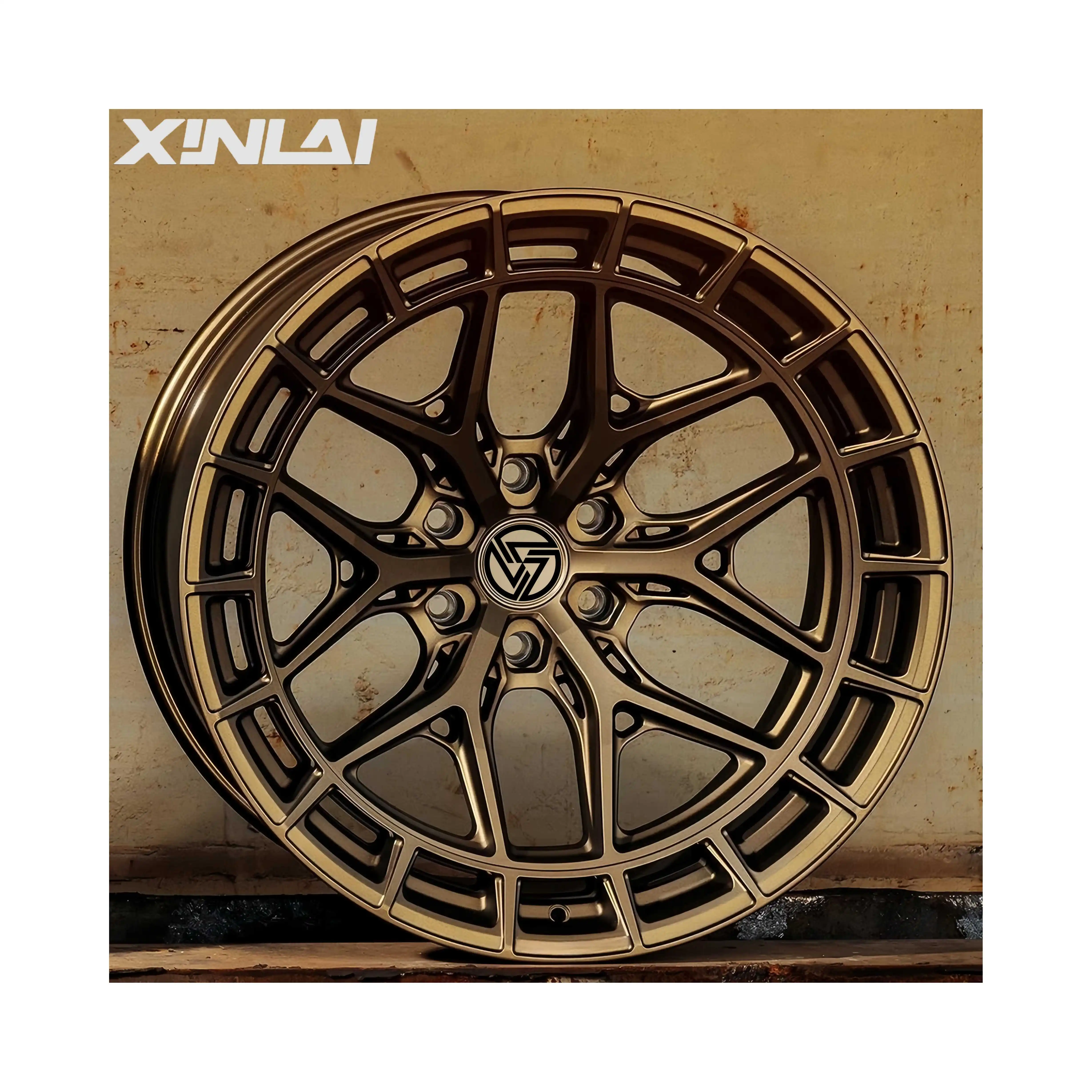 XINLAI Custom Forged Wheels Deep Concave 5X120 5X114.3 5X112 18 19 20 21 22 Alloy Material Passenger Car Wheels for Mercedes - Image 3