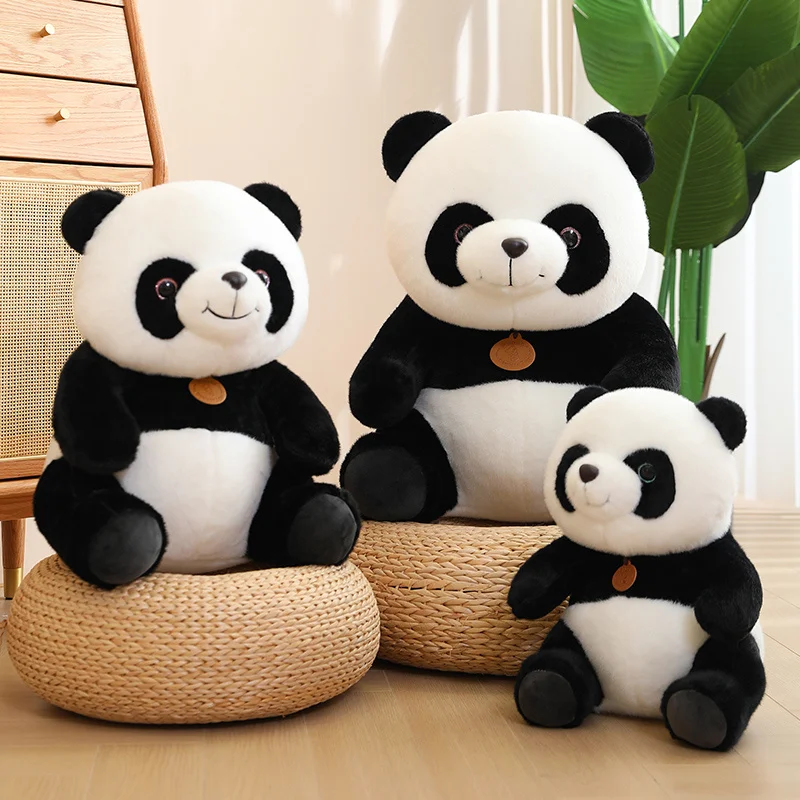 25cm Soft Stuffed Panda Peluche Cute Kawaii Toy